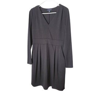 Women's Lands End Little Black Dress S